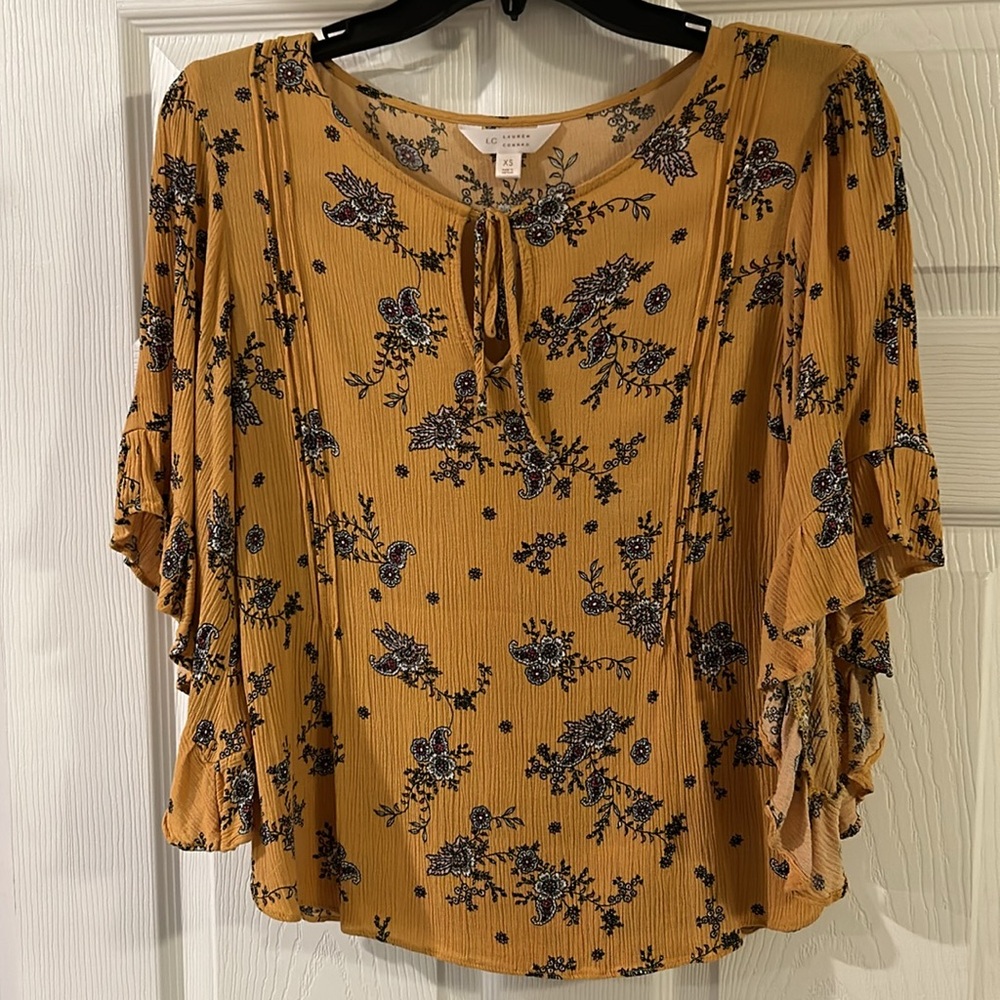 LC Lauren Conrad blouse, size xs